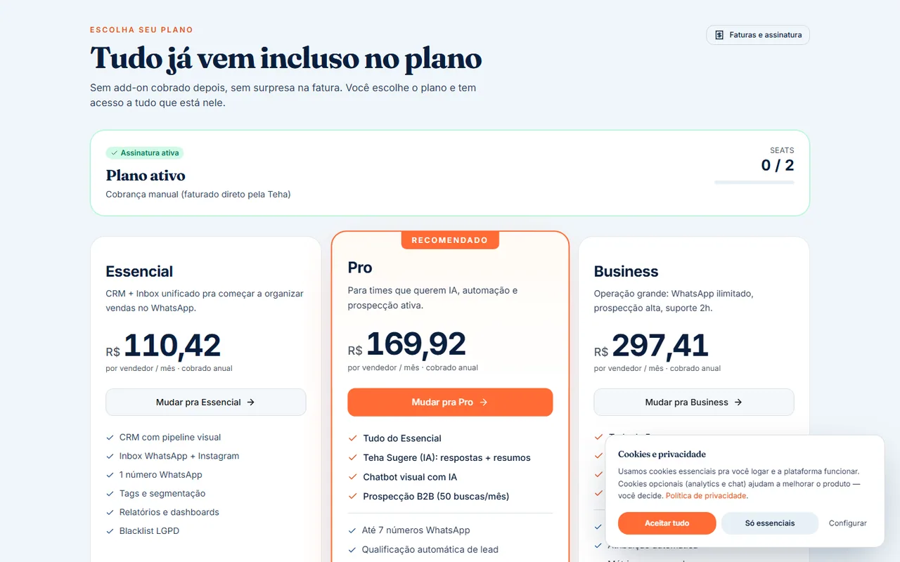 Módulos pagos